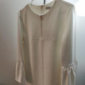 Brand new Tibi ruffle sleeve shift dress